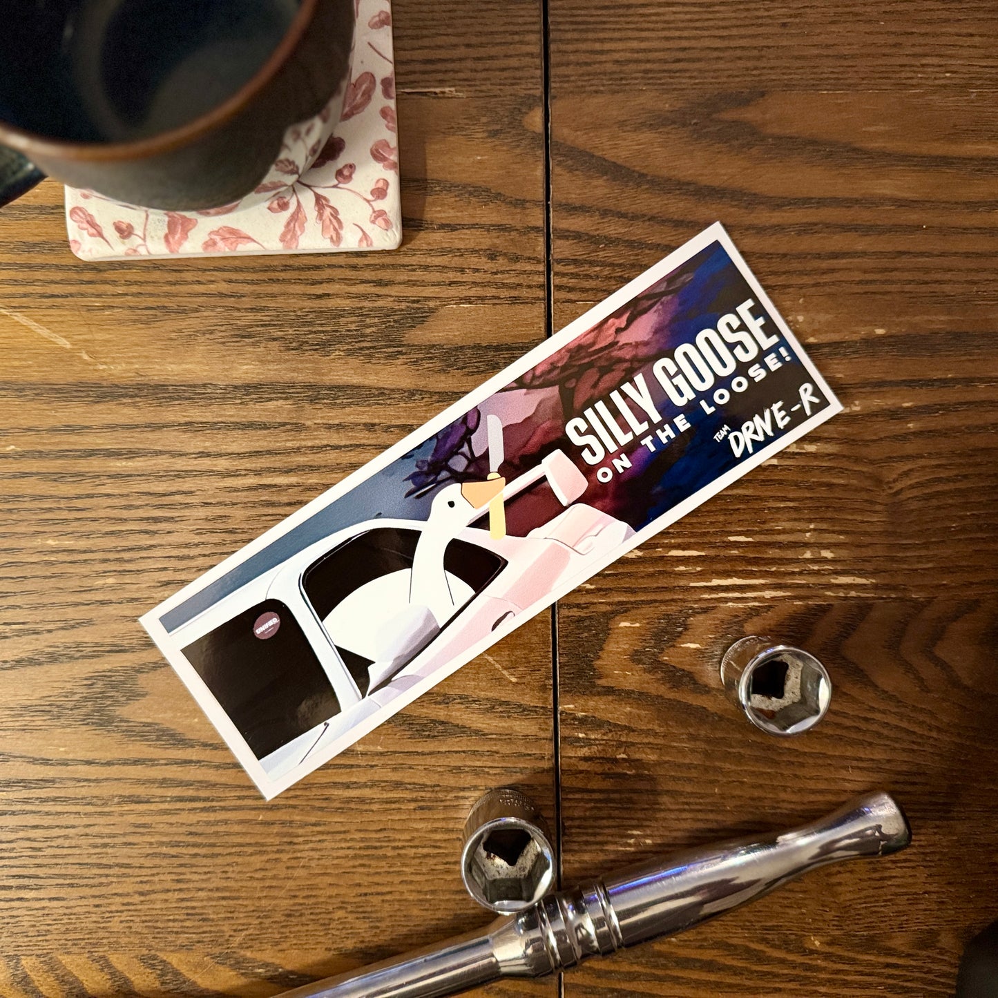 SILLY GOOSE Slap Sticker