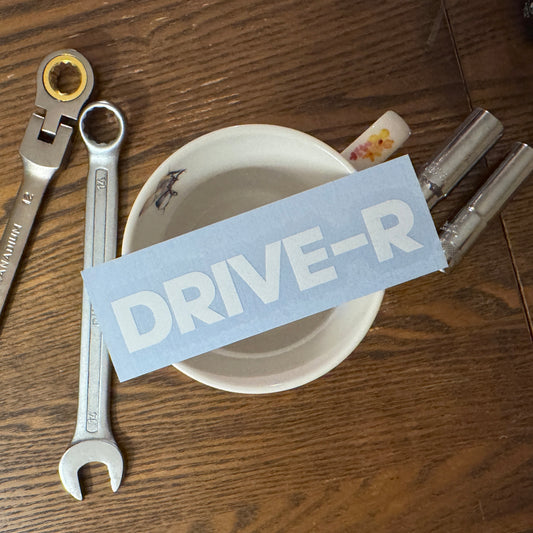 DRIVE-R Logo Sticker